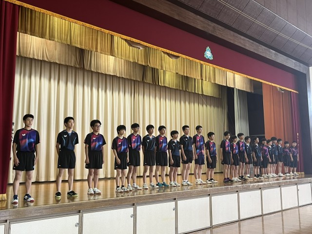 卓球部（男子）