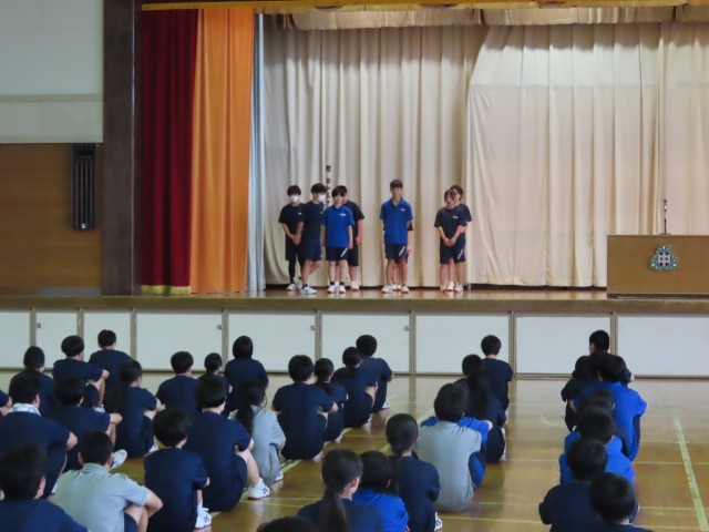 県中総体結果報告会